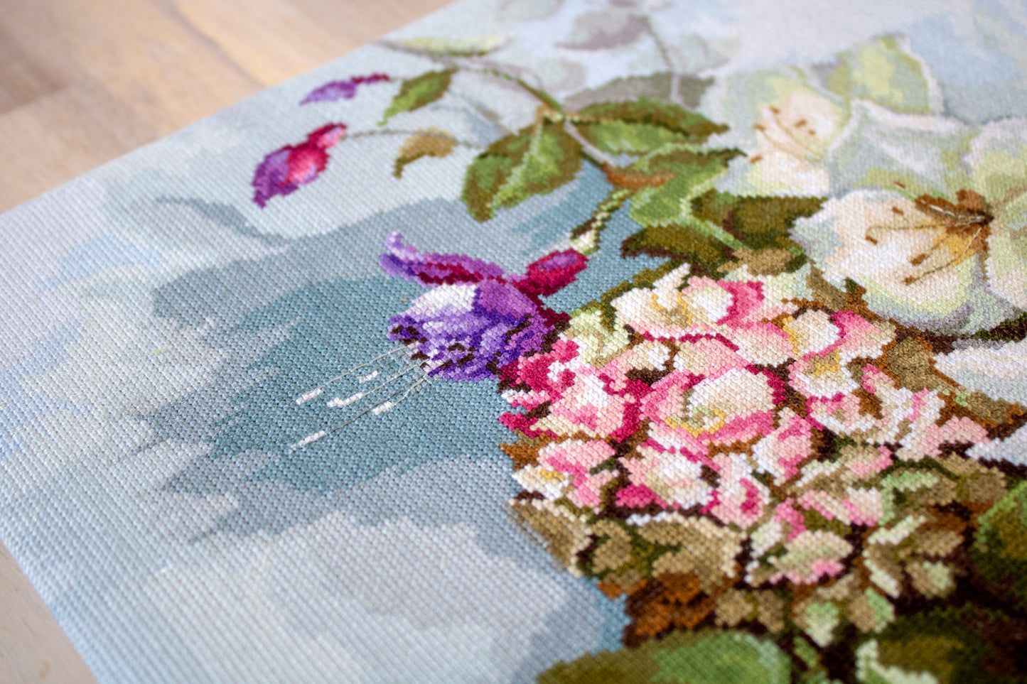 Kit de Punto de Cruz BA2363 'Ramo de Rosas' de Luca-S