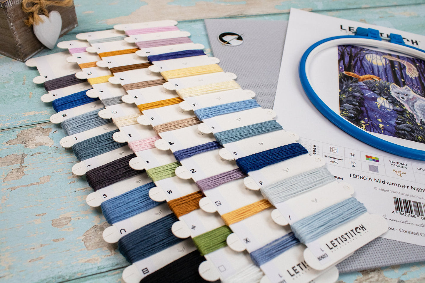 Una Noche de Verano - Kit de Punto de Cruz L8060 de LETISTITCH