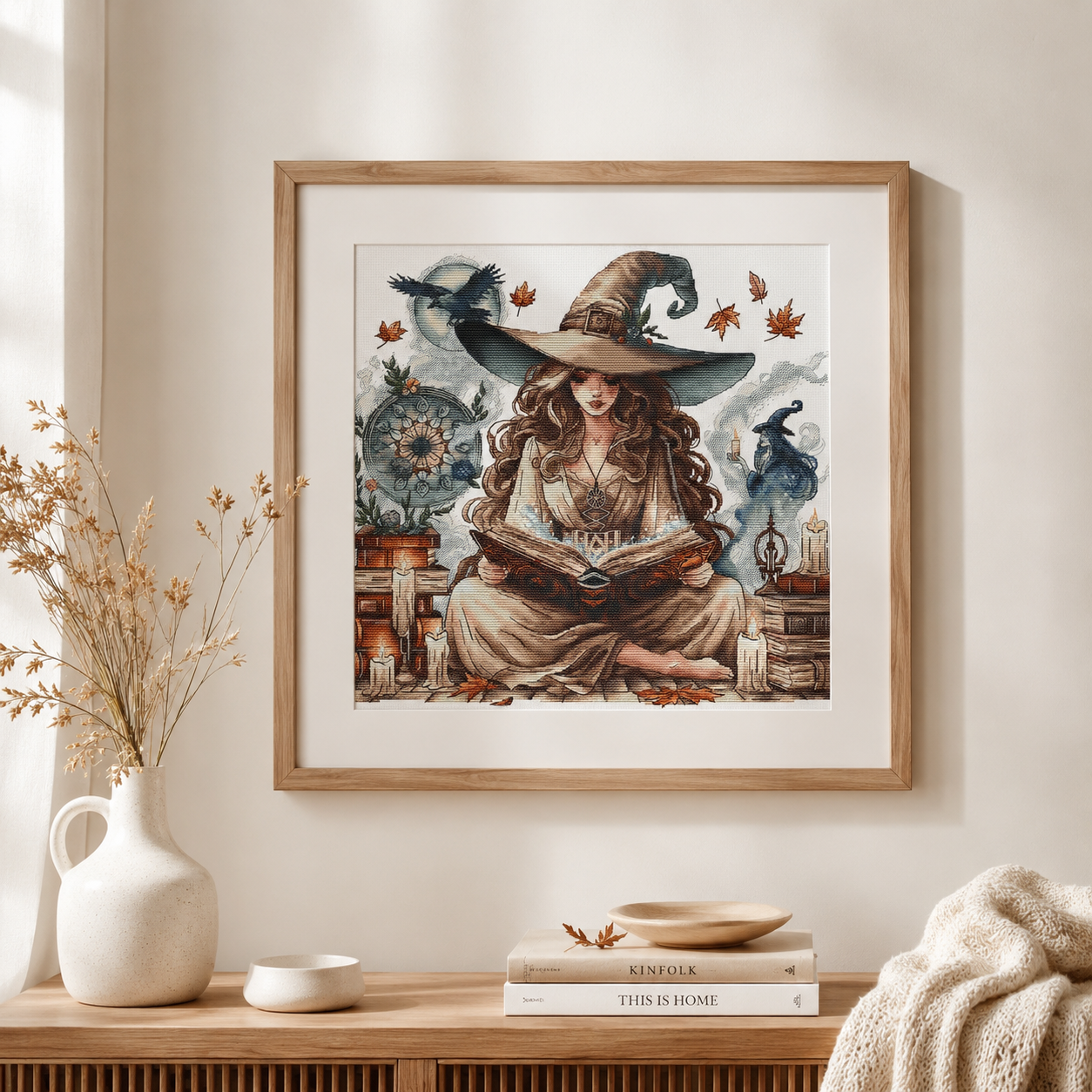 The Witche's Autumn - Cross Stitch Kit AVA P042
