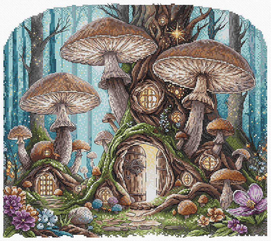 Fairies Village - Cross Stitch Kit AVA P071