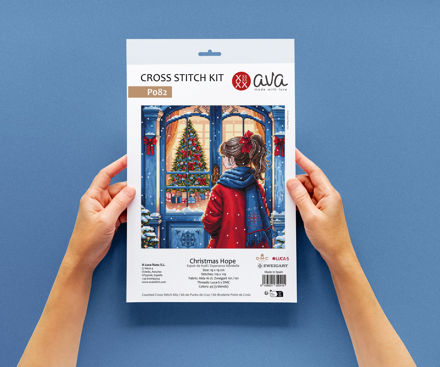 Christmas Hope - Cross Stitch Kit AVA P082