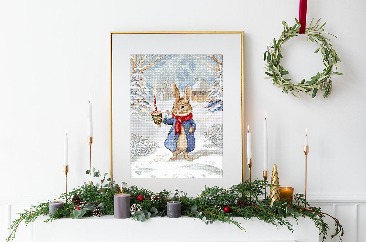 Kit de Punto de Cruz - "Christmas Caroling" (L9918 Letistitch)