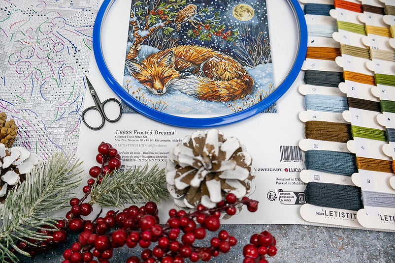 Kit de Punto de Cruz Contado "Sueños Helados" – Letistitch L9938