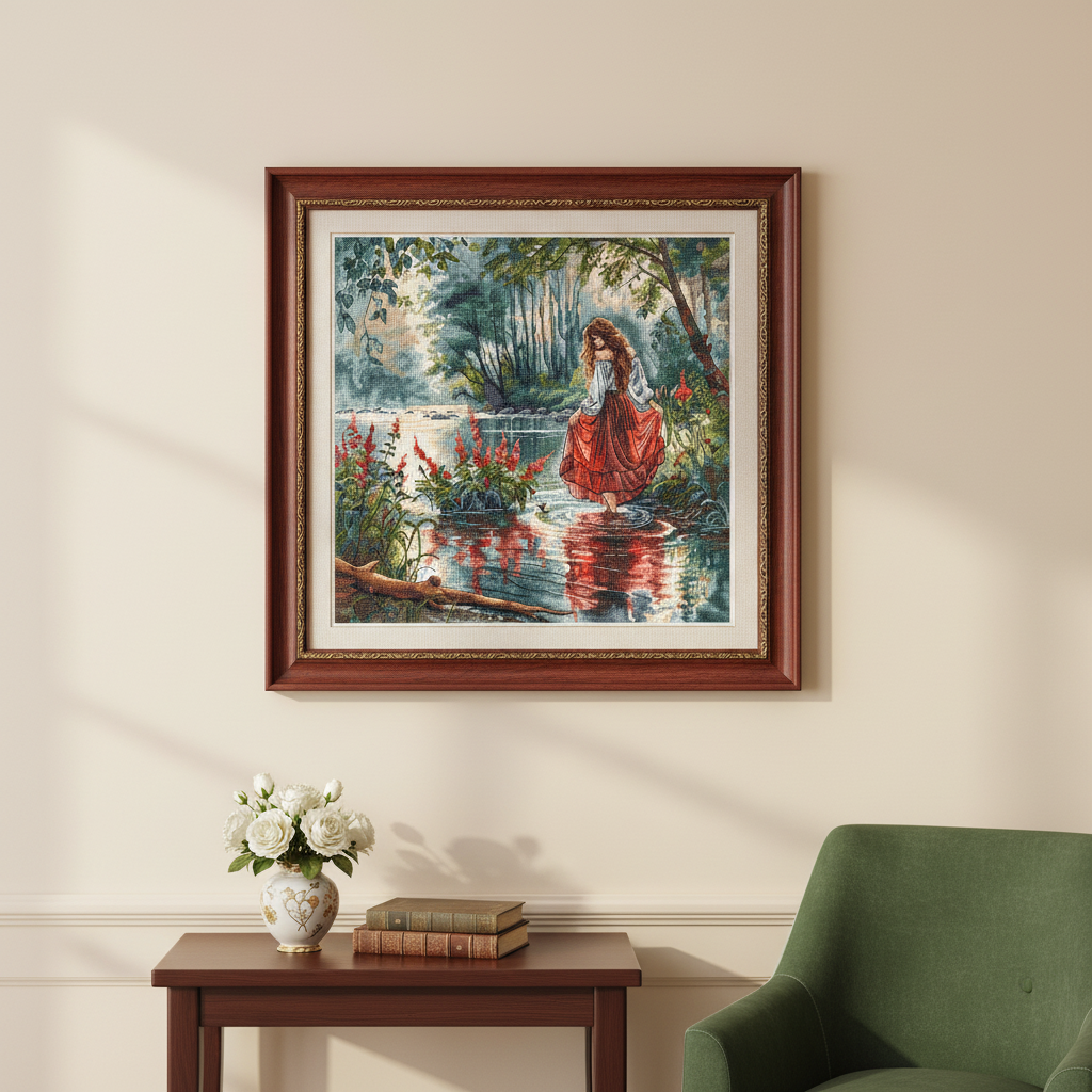 The Secret of the Forest - Cross Stitch Kit AVA P041