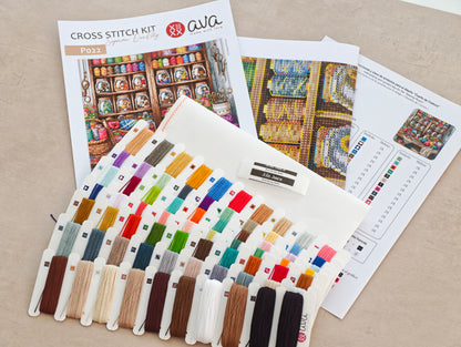 Sewing Room - Cross Stitch Kit AVA P022