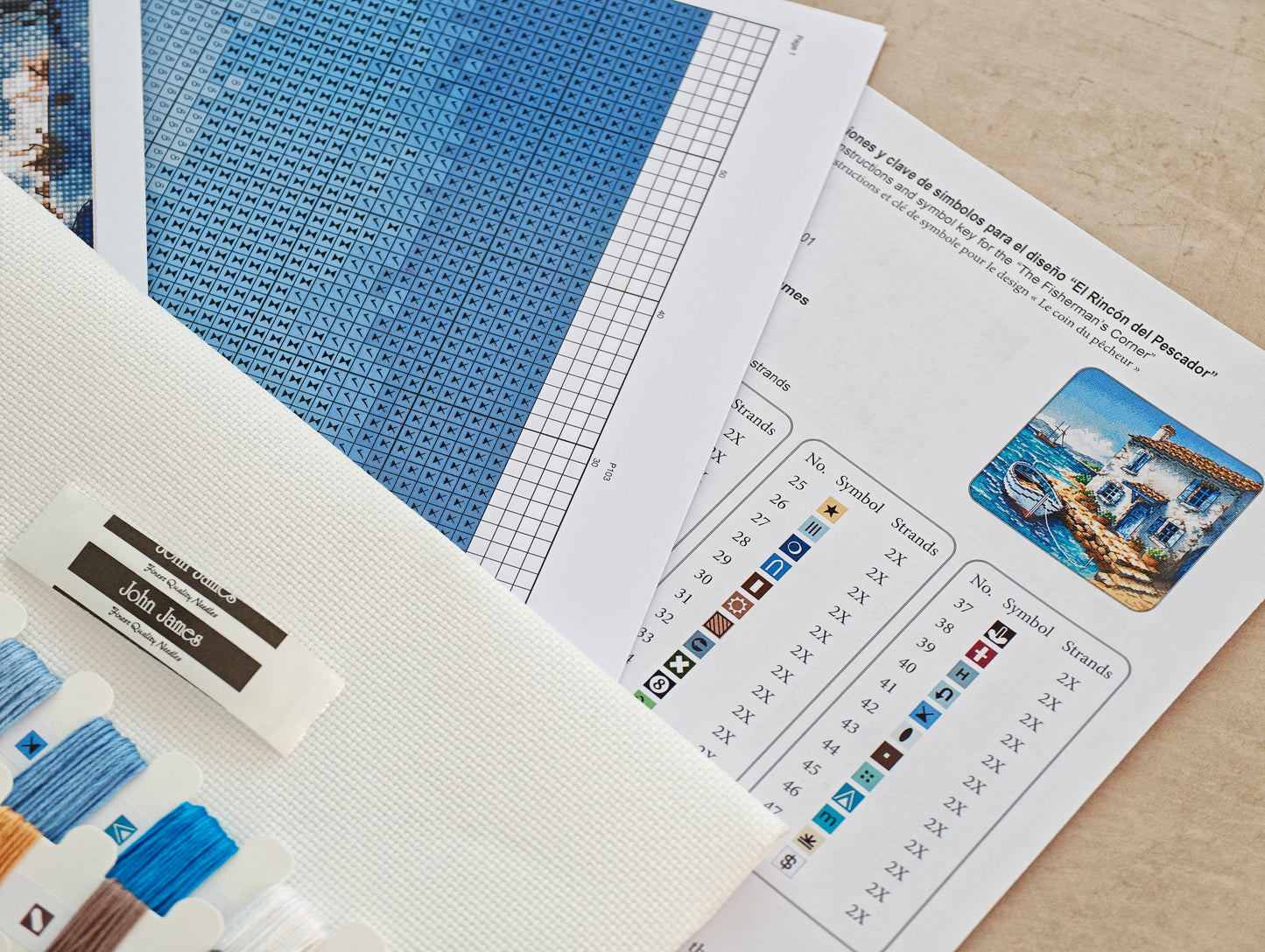 The Fisherman's Corner - Cross Stitch Kit AVA P103