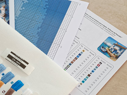 The Fisherman's Corner - Cross Stitch Kit AVA P103
