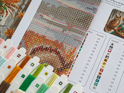 The Queen of the Forest - Cross Stitch Kit AVA P019