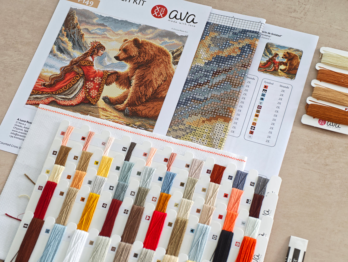 Pact of Friendship - Cross Stitch Kit AVA P149
