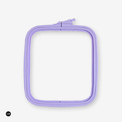 Nurge Violet Square Hoop: Precision and Style for Your Embroidery