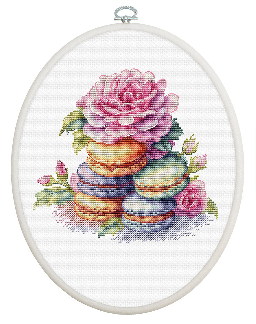 Kit de Punto de Cruz - French Macarons - BC226 Luca-S