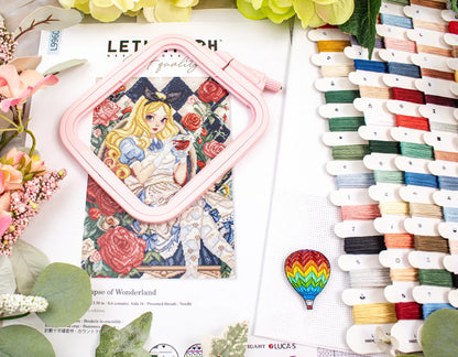 Kit de Punto de Cruz Letistitch - A Glimpse of Wonderland L9960