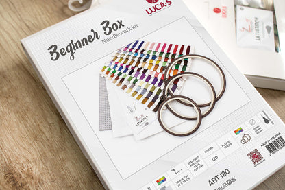 120 Kit para Principiantes + Grafico de Regalo - Luca-S -  Punto de Cruz