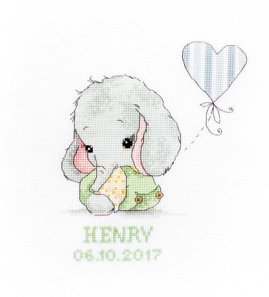 B1135 Natalicio - Baby - Kit de Punto de Cruz Luca-S