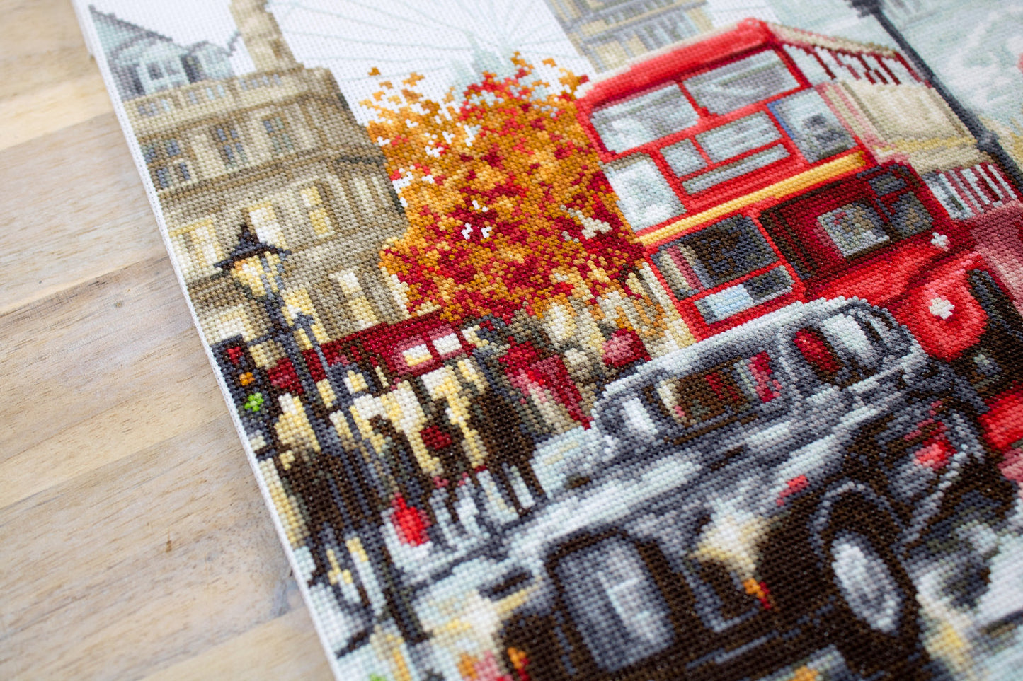 Kit de Punto de Cruz "Londres" de Luca-S - B2376