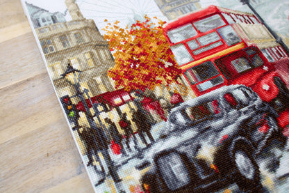 Kit de Punto de Cruz "Londres" de Luca-S - B2376