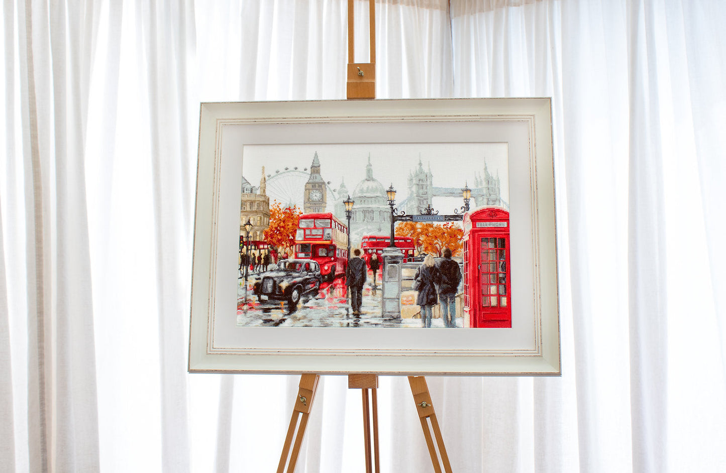 Kit de Punto de Cruz "Londres" de Luca-S - B2376