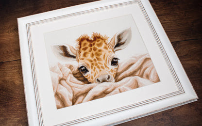 Kit de Punto de Cruz - The Baby Giraffe - B2425 Luca-S
