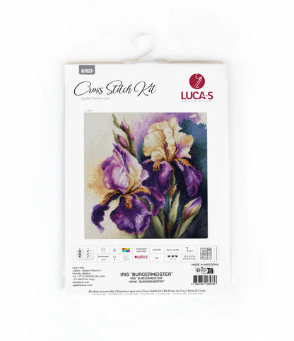 Kit de Punto de Cruz - Iris “Burgermeister” - B7023 Luca-S