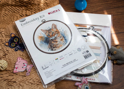 Kit de Punto de Cruz - The Bengal Cat - BC210 Luca-S