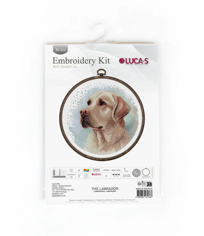 Kit de Punto de Cruz - El Labrador - BC211 Luca-S