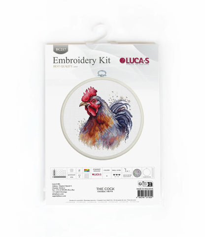 Kit de Punto de Cruz - El Gallo - BC217 Luca-S