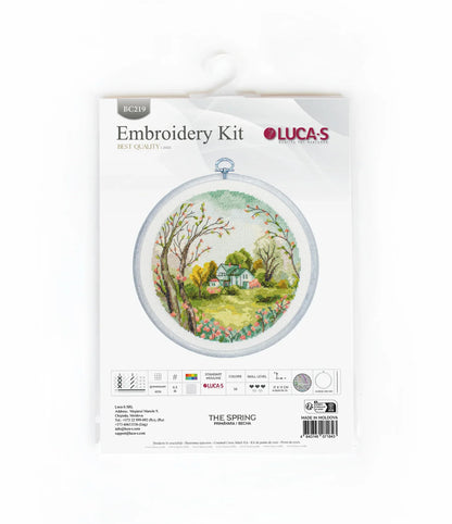 Kit de Punto de Cruz - La Primavera - BC219 Luca-S