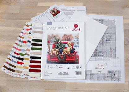 Labs Truck - BU5009 Luca-S - Kit de Punto de Cruz