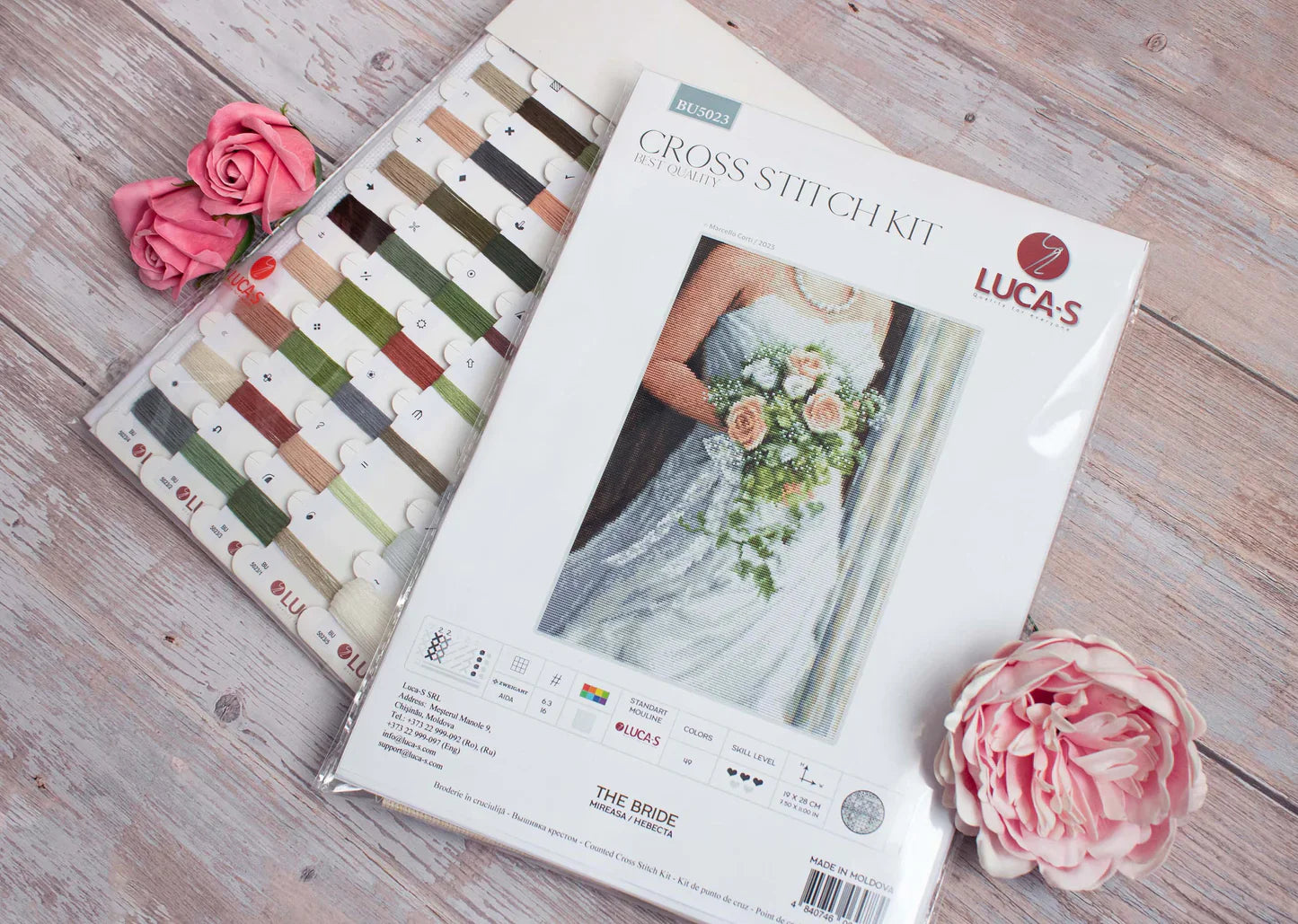Kit de Punto de Cruz La Novia - BU5023 Luca-S