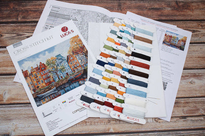 Kit de Punto de Cruz Luca-S - Copenhague, BU5046