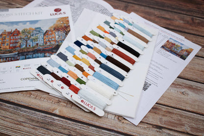 Kit de Punto de Cruz Luca-S - Copenhague, BU5046