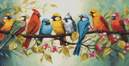 Kit de Punto de Cruz - "The Song of the Birds" de Luca-S, BU5062