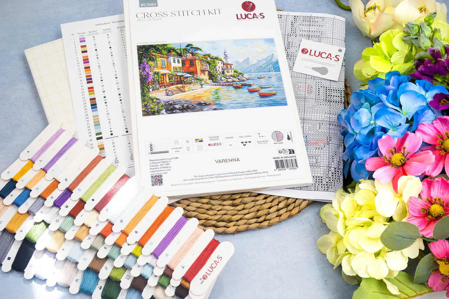 Kit de Punto de Cruz "Varenna" – Luca-S BU5083