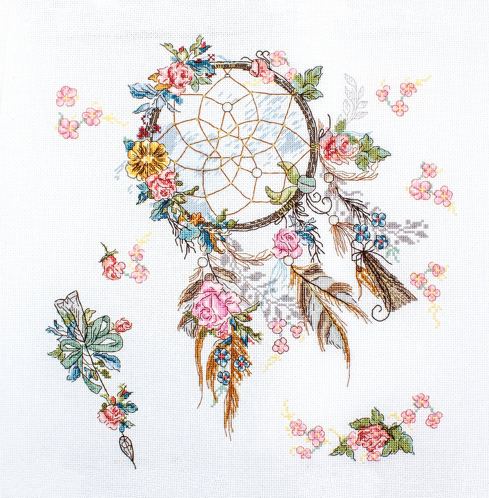 L8035 Sueños de primavera - LETISTITCH- Kit de Punto de Cruz