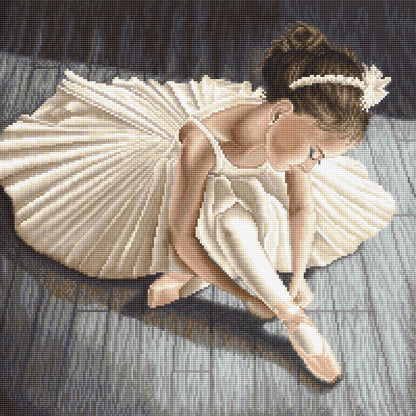 Kit de Punto de Cruz Pequeña Bailarina - L8037 LETISTITCH