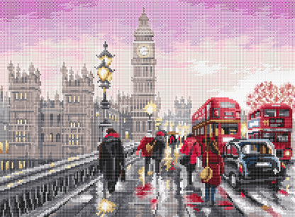 Kit de Punto de Cruz Westminster Bridge - LETISTITCH L8040