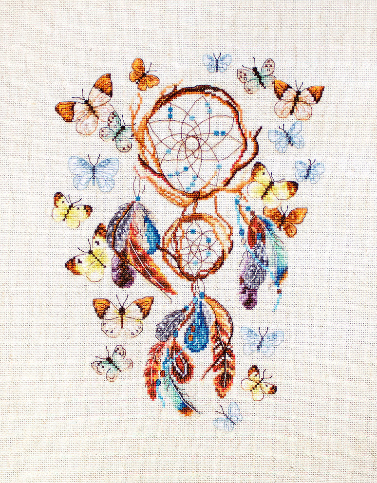LETI 922 Keep your dreams safe - Kit de Punto de Cruz LETISTITCH