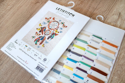 LETI 922 Keep your dreams safe - Kit de Punto de Cruz LETISTITCH