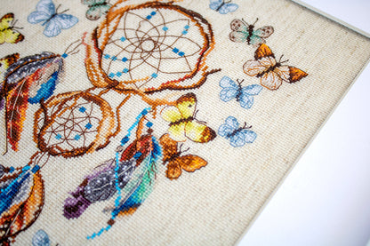 LETI 922 Keep your dreams safe - Kit de Punto de Cruz LETISTITCH