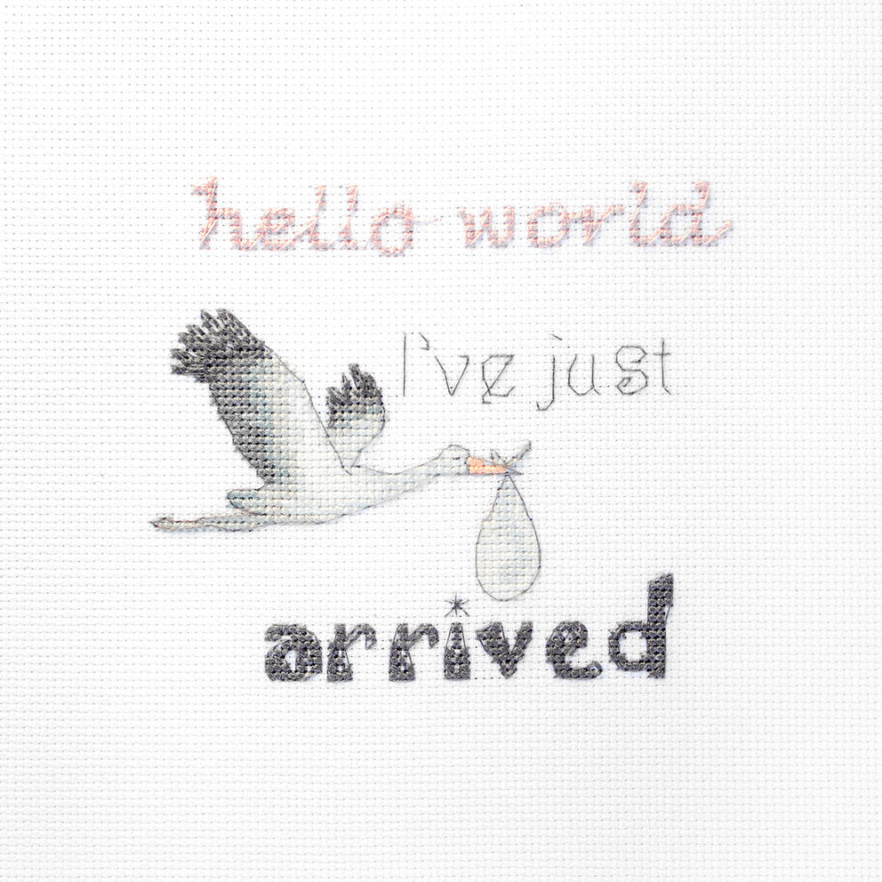 LETI 931 Un regalo para un recién nacido - LETISTITCH - Kit de Punto de Cruz