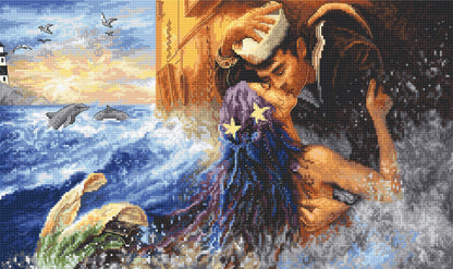 LETI 940 Beso de sirena - LETISTITCH - Kit de Punto de Cruz