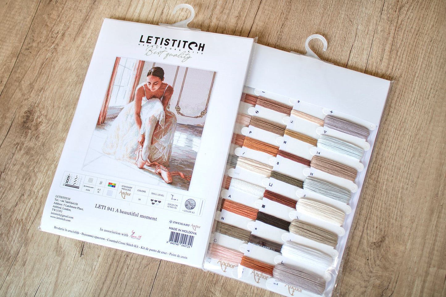 LETI 941 Un hermoso momento - LETISTITCH - Kit de Punto de Cruz
