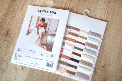 LETI 941 Un hermoso momento - LETISTITCH - Kit de Punto de Cruz
