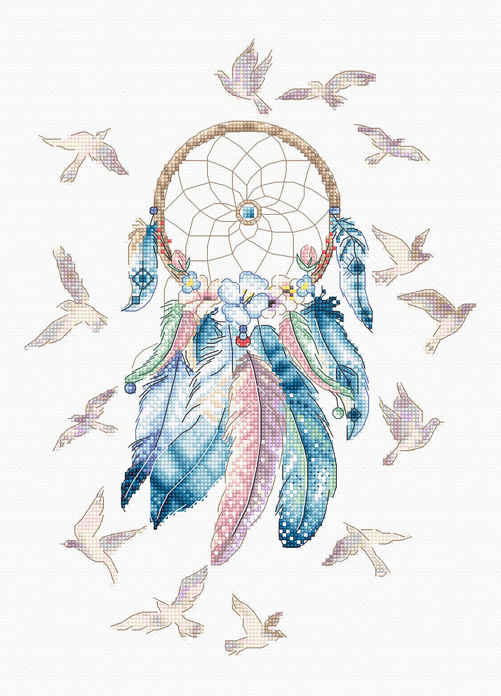 LETI 945 Haz tus sueños realidad - LETISTITCH - Kit de Punto de Cruz