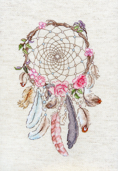 LETI 957 Vive tu s sueños - LETISTITCH- Kit de Punto de Cruz