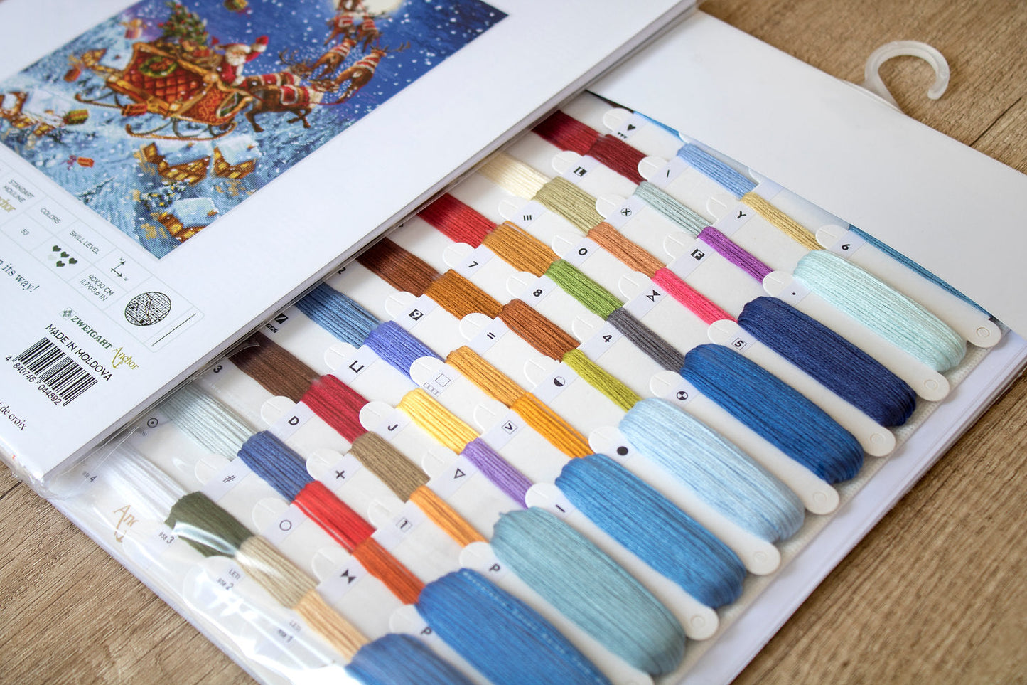LETI 958 ¡Los renos en camino! - LETISTITCH - Kit de Punto de Cruz