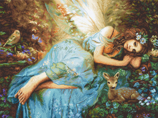 Hada de Primavera LETI 960 LETISTITCH Kit de Punto de Cruz