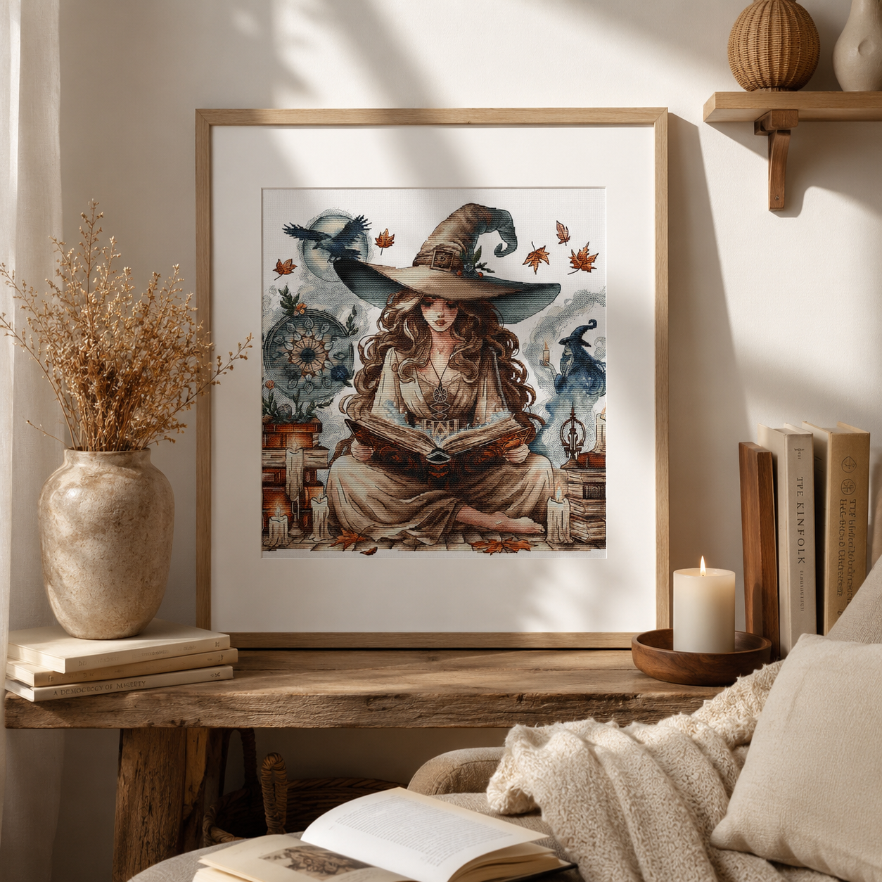 The Witche's Autumn - Cross Stitch Kit AVA P042