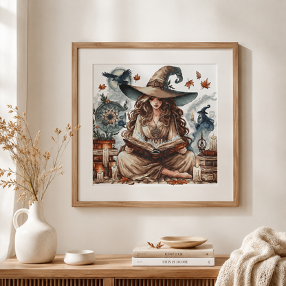 The Witche's Autumn - Cross Stitch Kit AVA P042