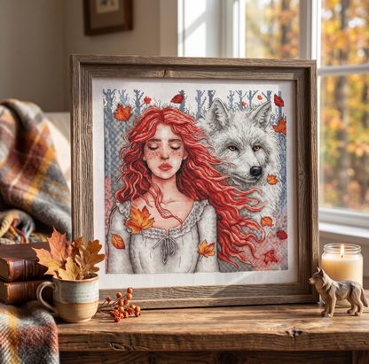 P057 Autumnal Silence - Cross Stitch Kit AVA